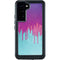 Paint Splatter Purple Galaxy S23 Plus Waterproof Case