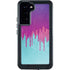 Paint Splatter Purple Galaxy S23 Plus Waterproof Case