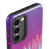 Paint Splatter Purple Galaxy S23 Pro Case