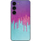 Paint Splatter Purple Galaxy S23 Skin