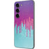 Paint Splatter Purple Galaxy S23 Skin