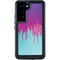 Paint Splatter Purple Galaxy S23 Waterproof Case