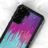 Paint Splatter Purple Galaxy S23 Waterproof Case