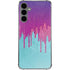 Paint Splatter Purple Galaxy S24 Plus Clear Case