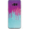 Paint Splatter Purple Galaxy S8 Plus Skin