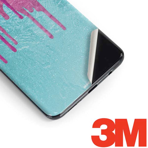 Paint Splatter Purple Galaxy S9 Skin