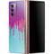 Paint Splatter Purple Galaxy Z Fold2 5G Skin