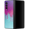 Paint Splatter Purple Galaxy Z Fold3 5G Skin