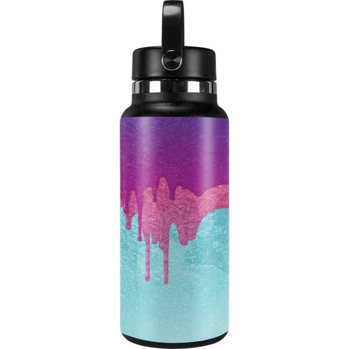 Paint Splatter Purple Hydro Flask 32oz Wide Mouth Skin