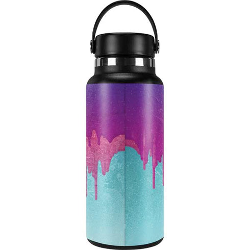 Paint Splatter Purple Hydro Flask 32oz Wide Mouth Skin