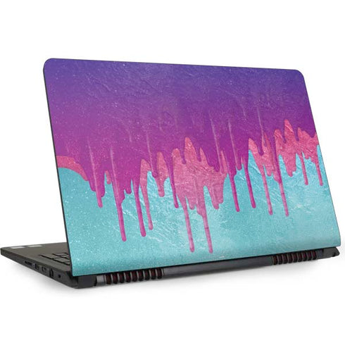 Paint Splatter Purple Dell Inspiron Skin