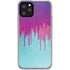Paint Splatter Purple iPhone 11 Pro Clear Case