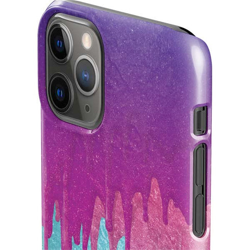 Paint Splatter Purple iPhone 11 Pro Lite Case