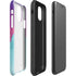 Paint Splatter Purple iPhone 11 Pro Max Impact Case