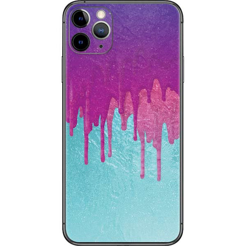 Paint Splatter Purple iPhone 11 Pro Max Skin