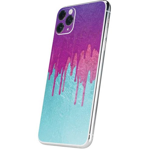 Paint Splatter Purple iPhone 11 Pro Max Skin