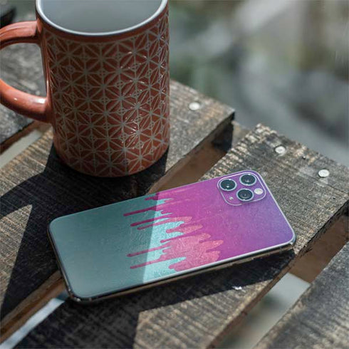 Paint Splatter Purple iPhone 11 Pro Max Skin