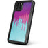Paint Splatter Purple iPhone 11 Pro Max Waterproof Case