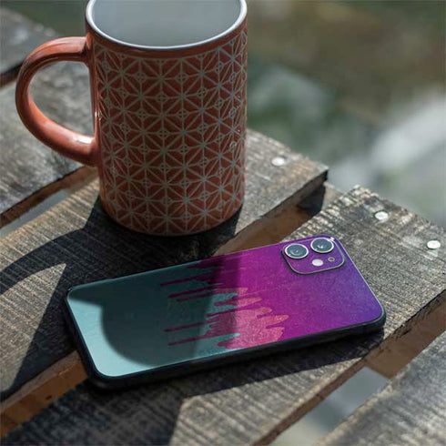 Paint Splatter Purple iPhone 11 Skin