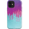 Paint Splatter Purple iPhone 12 Impact Case