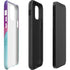 Paint Splatter Purple iPhone 12 Impact Case