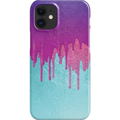 Paint Splatter Purple iPhone 12 Mini Lite Case