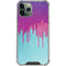 Paint Splatter Purple iPhone 12 Pro Clear Case