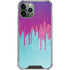 Paint Splatter Purple iPhone 12 Pro Clear Case