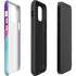 Paint Splatter Purple iPhone 12 Pro Impact Case