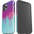 Paint Splatter Purple iPhone 12 Pro Impact Case