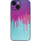 Paint Splatter Purple iPhone 13 Mini Skin