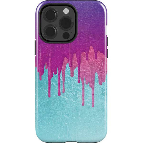 Paint Splatter Purple iPhone 13 Pro Impact Case