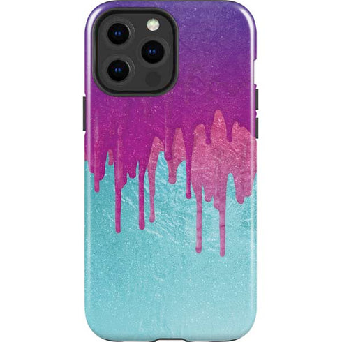 Paint Splatter Purple iPhone 13 Pro Max Impact Case