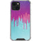 Paint Splatter Purple iPhone 14 Plus Clear Case