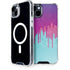 Paint Splatter Purple iPhone 15 Plus MagSafe Case