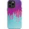 Paint Splatter Purple iPhone 15 Pro Max Impact Case