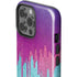 Paint Splatter Purple iPhone 15 Pro Max Impact Case