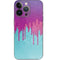 Paint Splatter Purple iPhone 14 Pro Skin