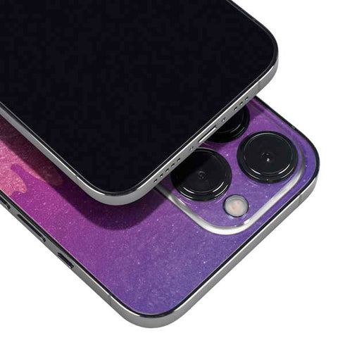 Paint Splatter Purple iPhone 14 Pro Skin