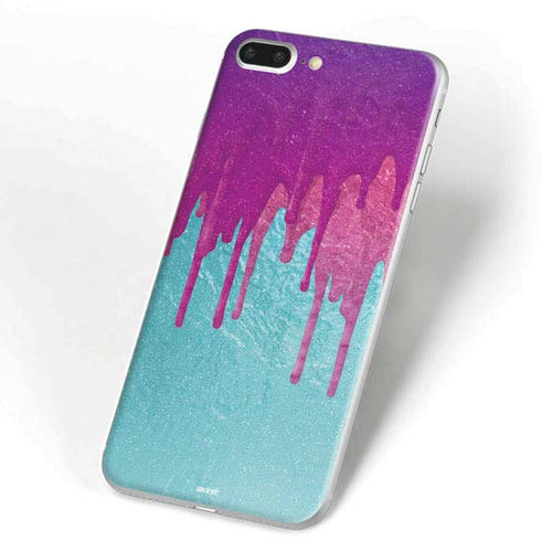 Paint Splatter Purple iPhone 7 Plus Skin
