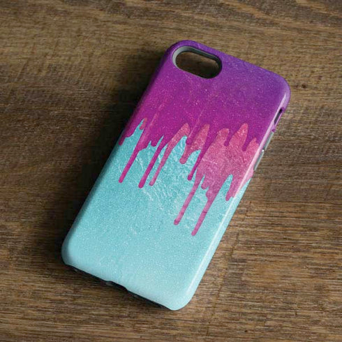Paint Splatter Purple iPhone 7 Pro Case