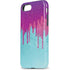 Paint Splatter Purple iPhone 8 Pro Case