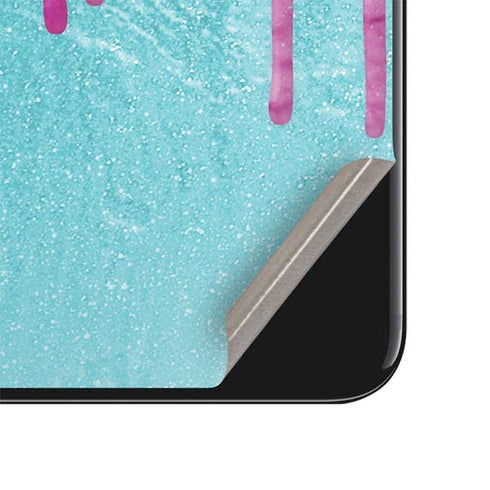 Paint Splatter Purple iPhone SE (2nd & 3rd Gen) Skin
