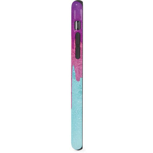 Paint Splatter Purple iPhone X Pro Case