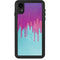 Paint Splatter Purple iPhone XR Waterproof Case
