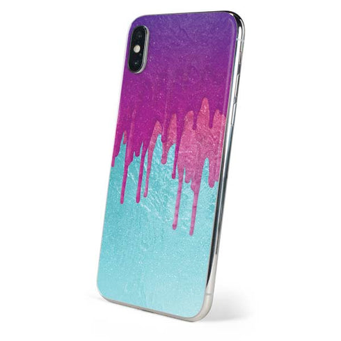 Paint Splatter Purple iPhone XS Max Skin