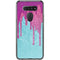 Paint Splatter Purple LG K51/Q51 Clear Case