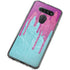 Paint Splatter Purple LG K51/Q51 Clear Case