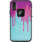 Paint Splatter Purple LifeProof Fre iPhone Skin