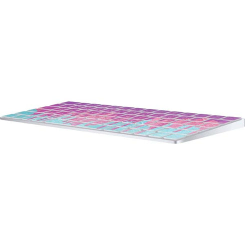 Paint Splatter Purple Magic Keyboard Skin